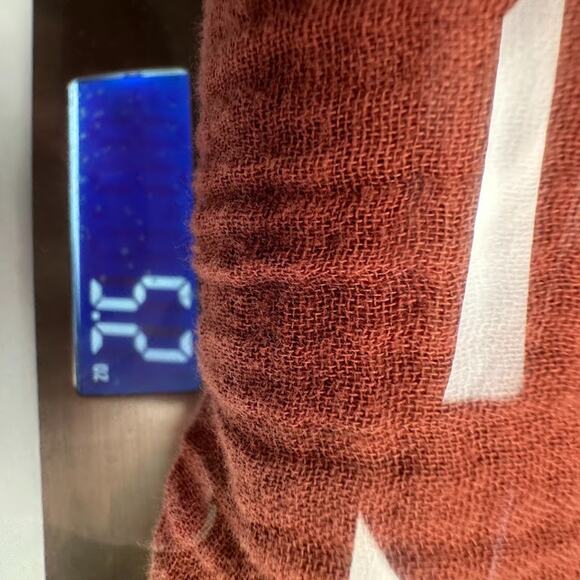 Madewell Top Womens XXL Rust Wrap Short Sleeve Gauze Boho Beach Preppy Resort - Picture 10 of 11